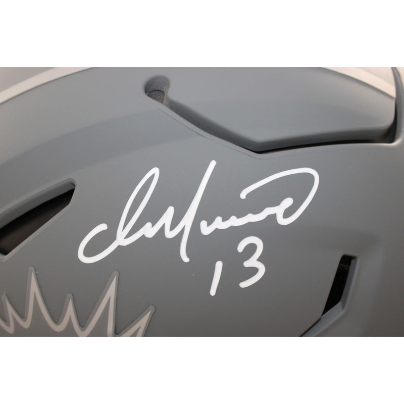 Dan Marino Autographed Miami Dolphins Speedflex Slate Helmet