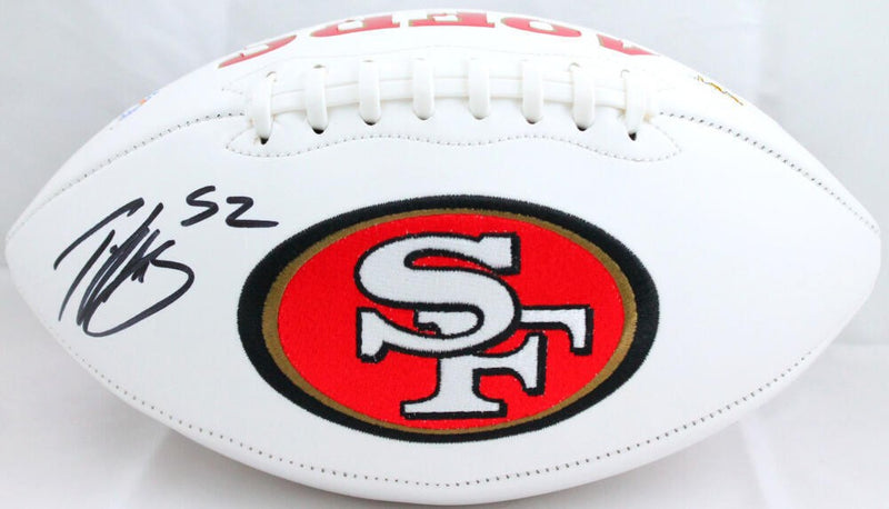Patrick Willis Autographed San Francisco 49ers Logo Football