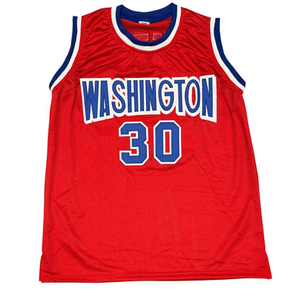 Bernard King Signed Washington Bullets Custom Jersey (JSA COA)