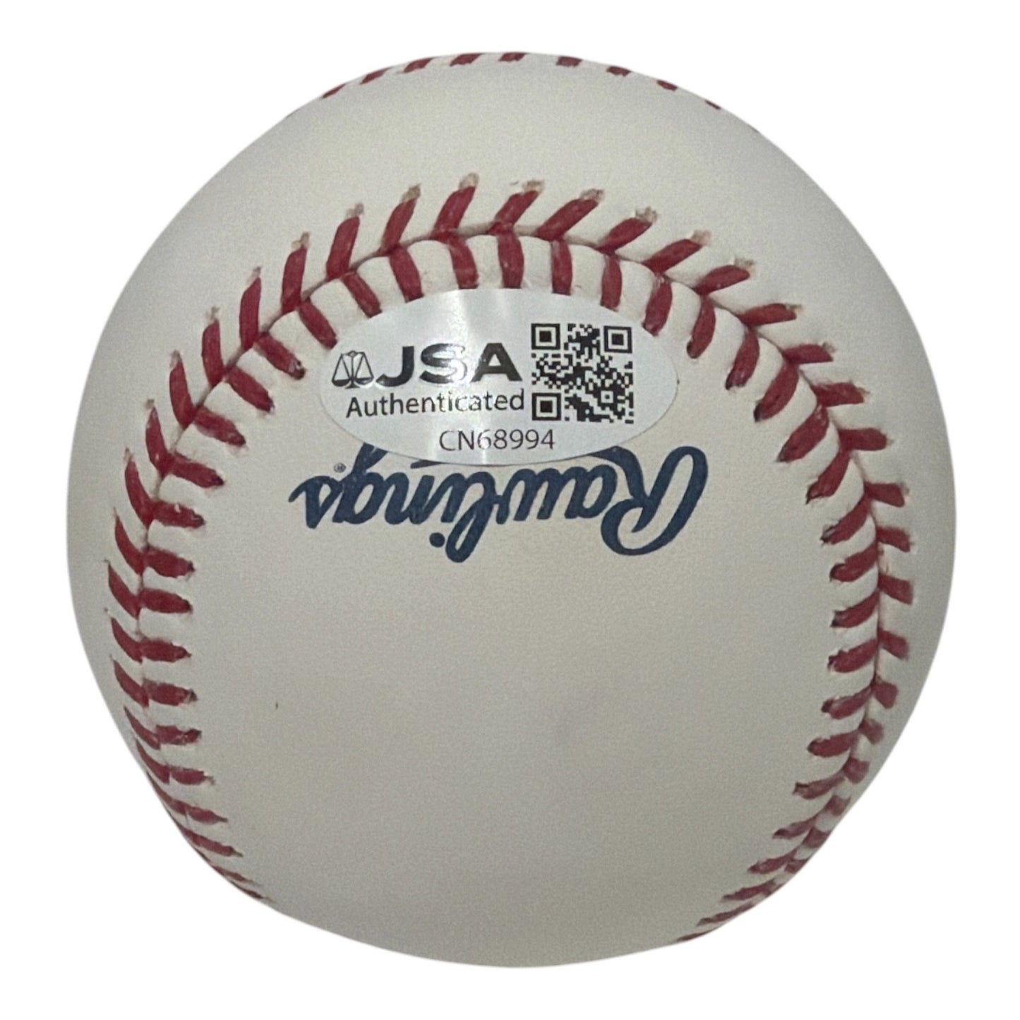 Mike Piazza Autographed New York Mets Hall of Fame Logo Baseball