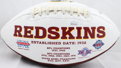 Sonny Jurgensen Autographed Washington Redskins Logo Football