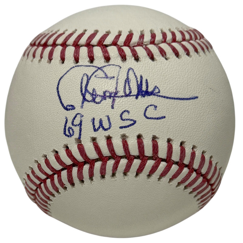 Cleon Jones Signed NY Mets Official MLB Baseball (69 WSC) JSA Witness