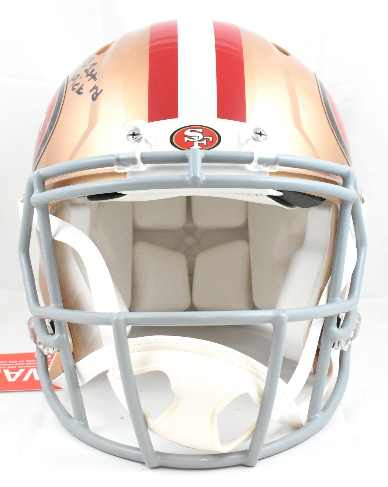 Mykel Williams Signed San Francisco 49ers Full Size Speed Authentic Helmet