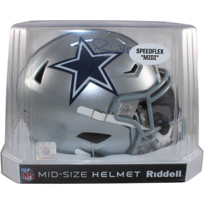 Michael Irvin Autographed Dallas Cowboys Mid-Size Helmet