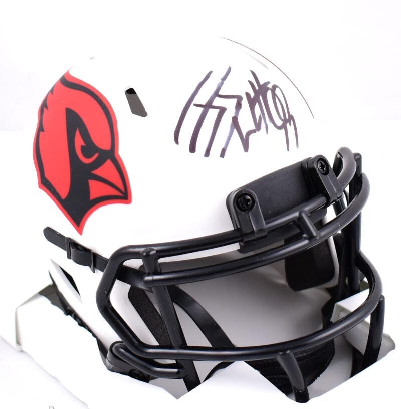 JJ Watt Signed Arizona Cardinals Lunar Speed Mini Helmet