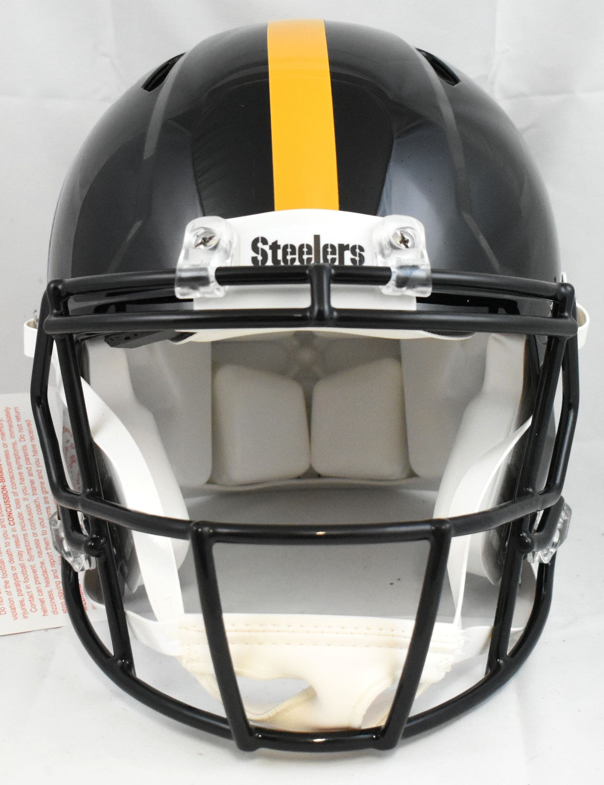 Jack Sawyer Signed Pittsburgh Steelers Full Size Speed Authentic Helmet