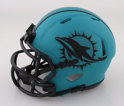 Mark Clayton Signed Miami Dolphins Rave Alternate Mini Helmet