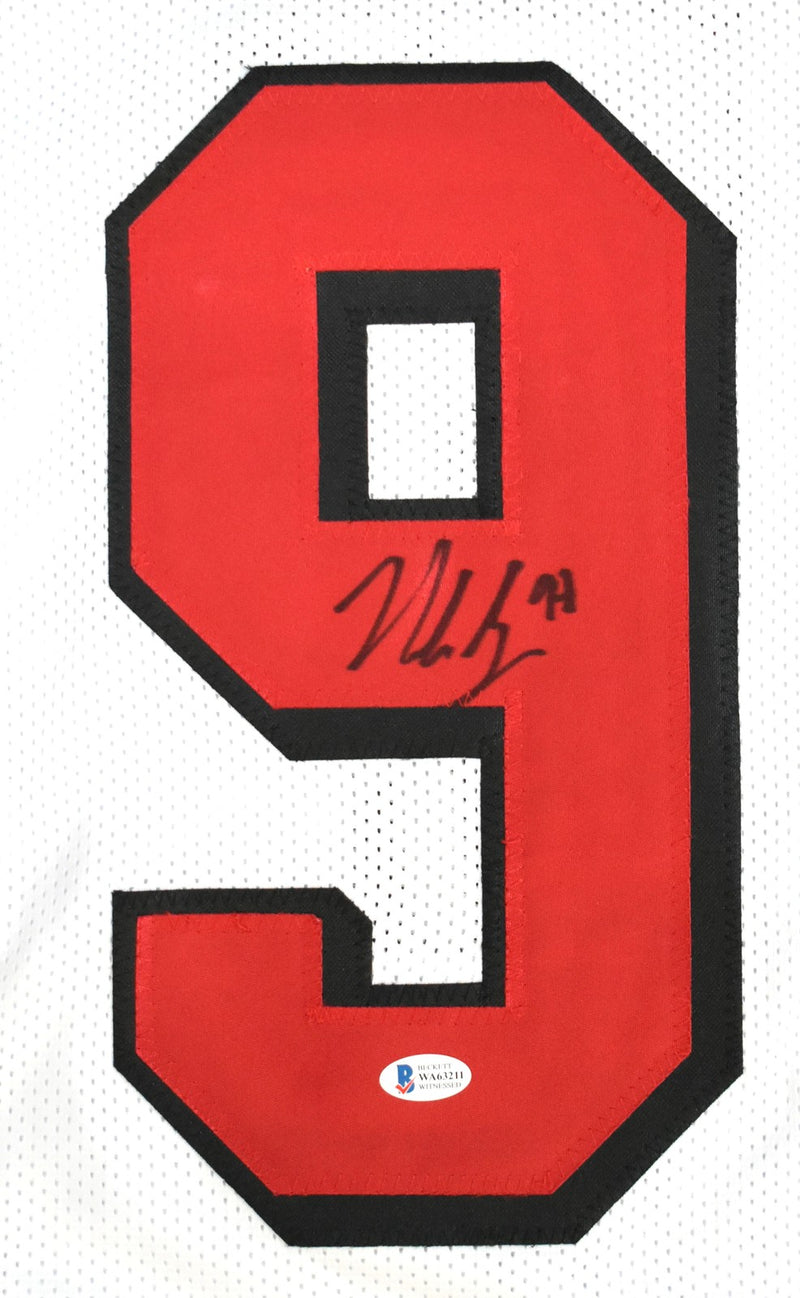 Nick Bosa Signed San Francisco 49ers White Custom Jersey