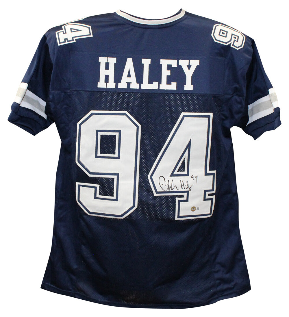 Charles Haley Autographed Dallas Cowboys Pro Style Jersey (BAS)