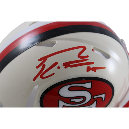 George Kittle San Francisco 49ers Signed Retro Mini Helmet