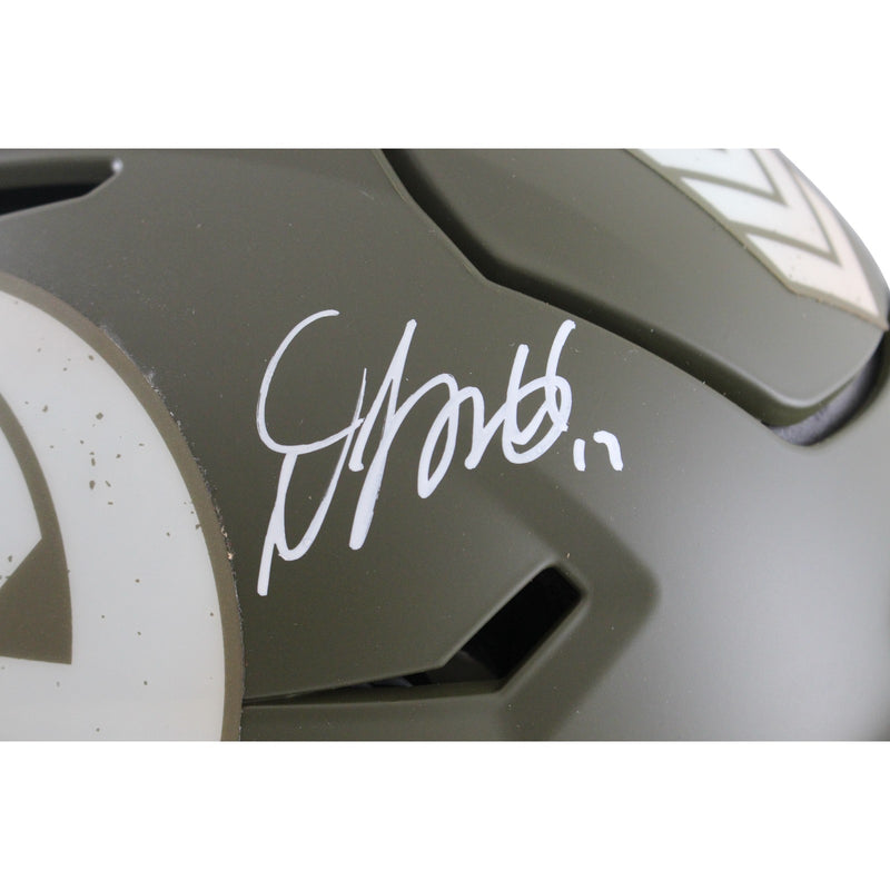 Davante Adams Autographed Los Angeles Rams SpeedFlex STS Full Size Helmet