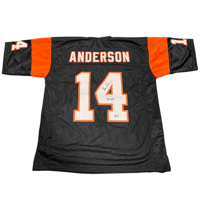 Ken Anderson Signed Cincinnati Bengals Custom Jersey (81 MVP)