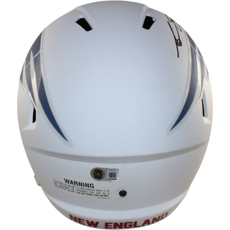 AJ Brown Signed New England Patriots Rivalries Full Size Helmet