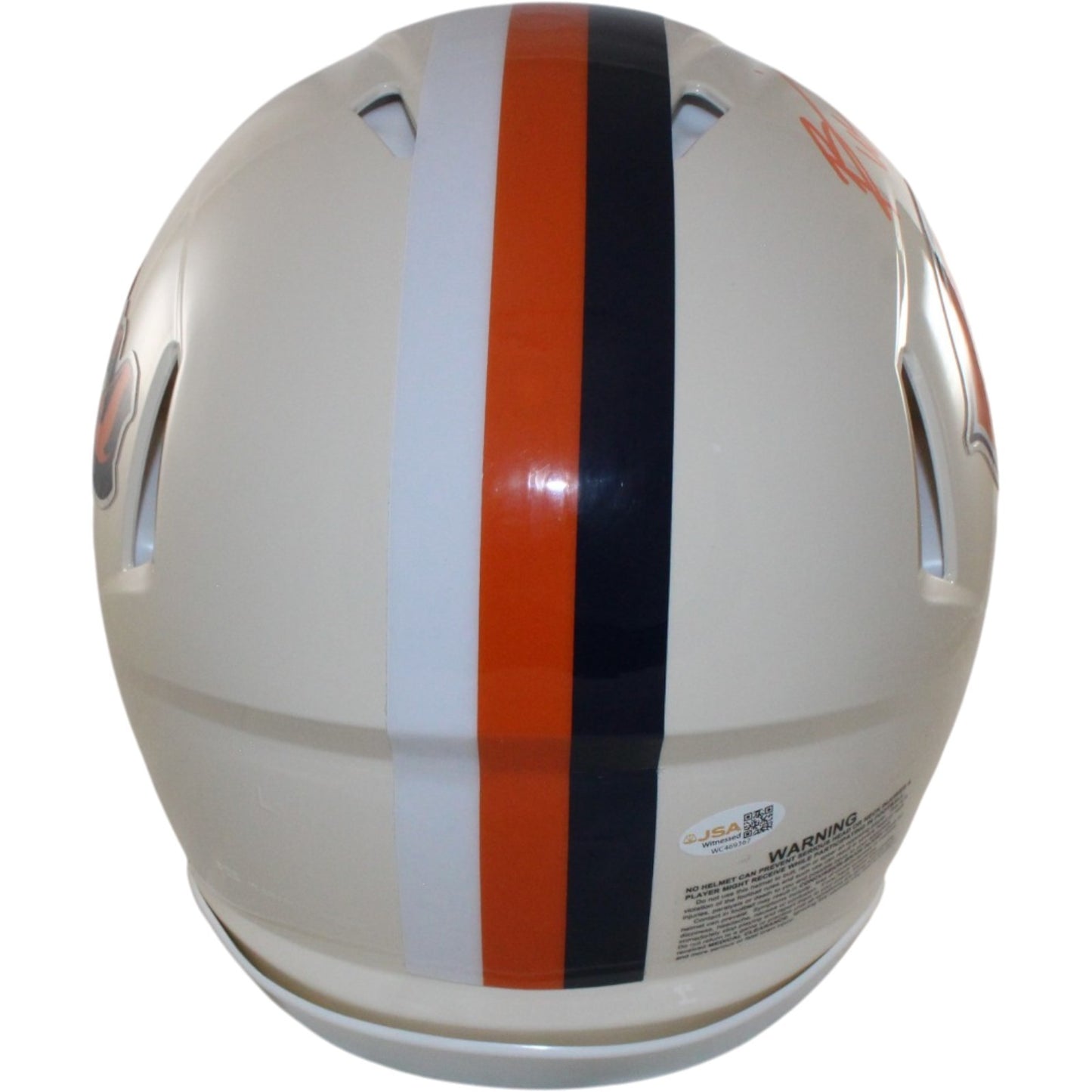 Brian Urlacher Chicago Bears Authentic Retro Full Size Helmet (JSA COA)