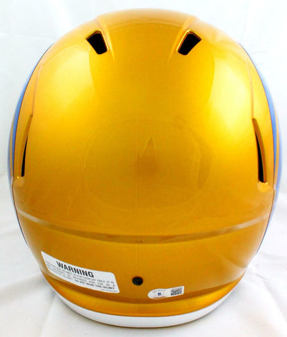 Eric Dickerson Signed Los Angeles Rams Flash Speed Full Size Helmet