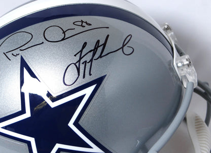 Troy Aikman, Emmitt Smith & Michael Irvin Signed Dallas Cowboys Full Size Helmet
