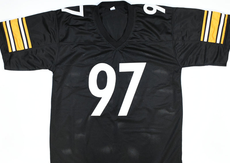 Cameron Heyward Signed Pittsburgh Steelers Black Custom Jersey