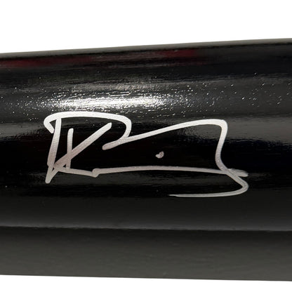 Kevin Parada Signed New York Mets Black Rawlings Baseball Bat Beckett COA