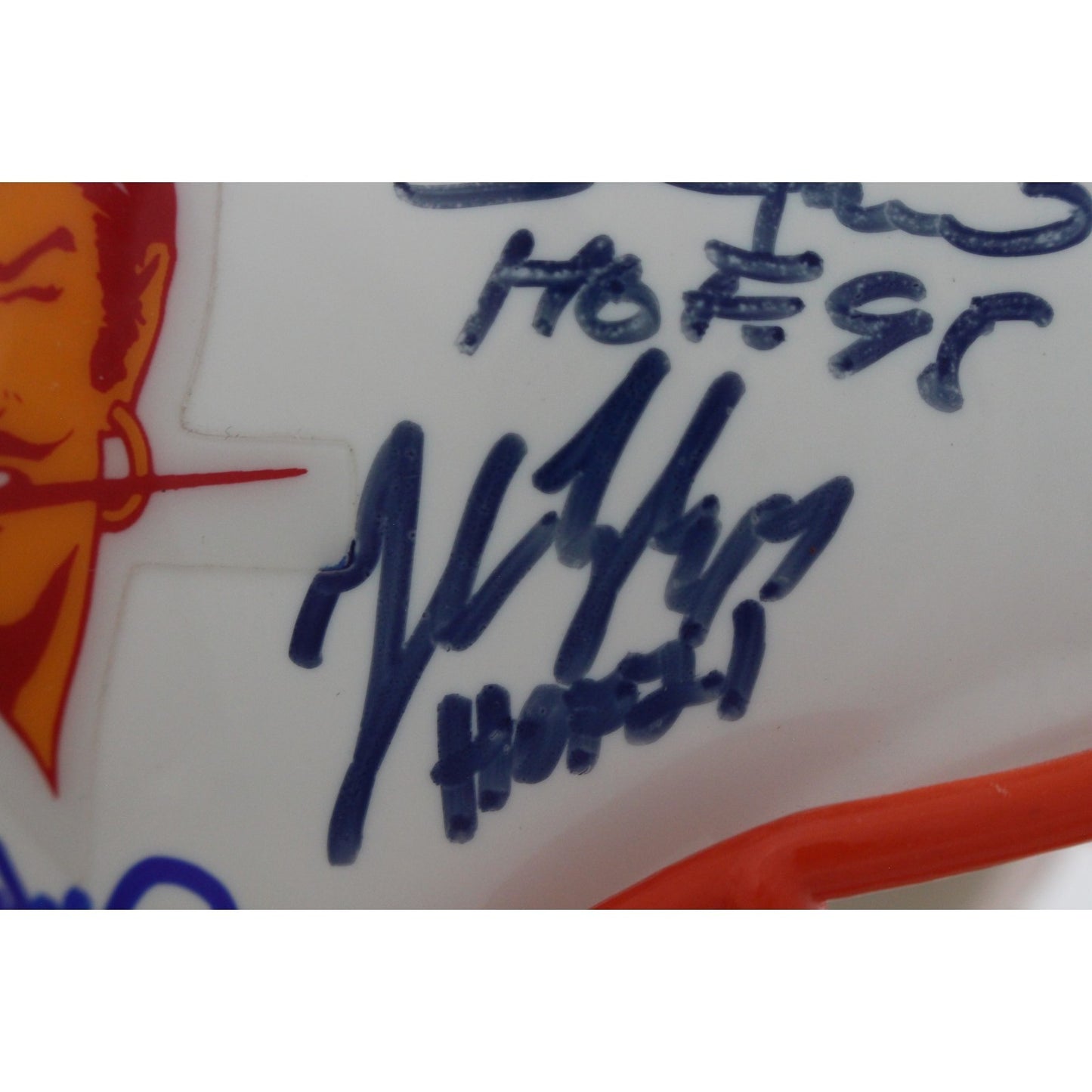 Lee Roy Selmon & Multi-Signed Buccaneers Throwback Mini Helmet