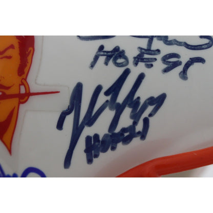 Lee Roy Selmon & Multi-Signed Buccaneers Throwback Mini Helmet