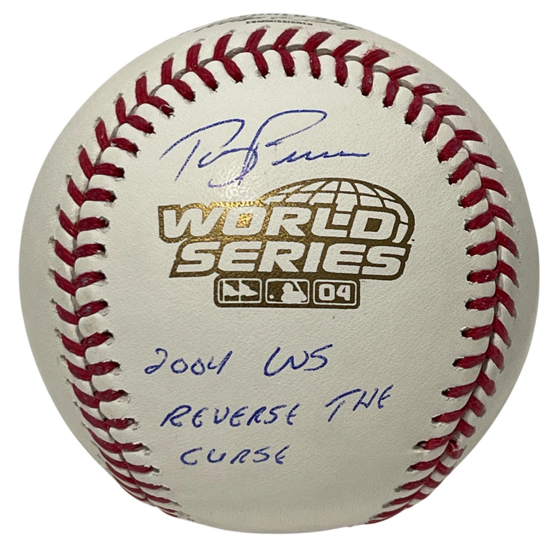 Terry Francona Signed 2004 World Series Baseball (Boston Red Sox)