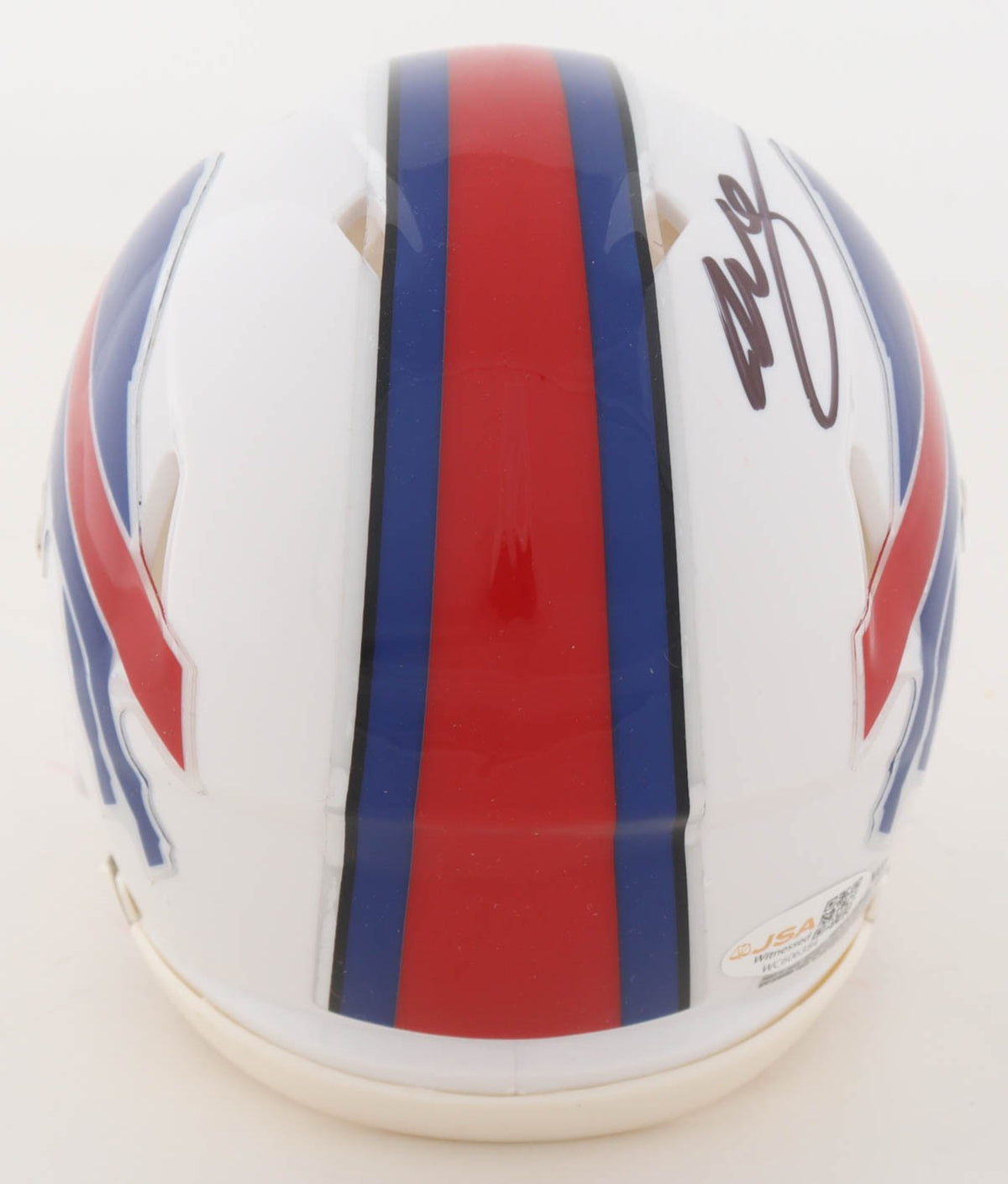 Willis McGahee Autographed Buffalo Bills Mini Helmet