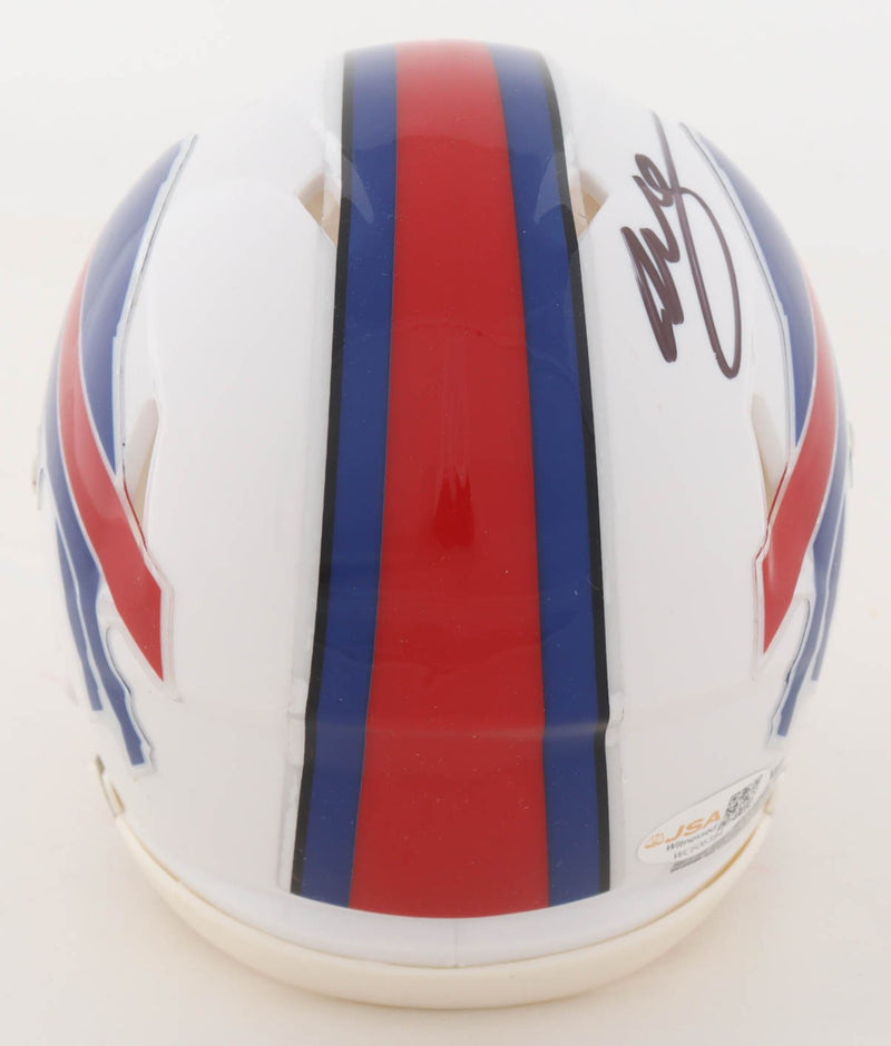 Willis McGahee Autographed Buffalo Bills Mini Helmet