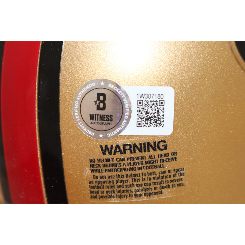 Patrick Willis Signed San Francisco 49ers Throwback VSR4 Mini Helmet HOF