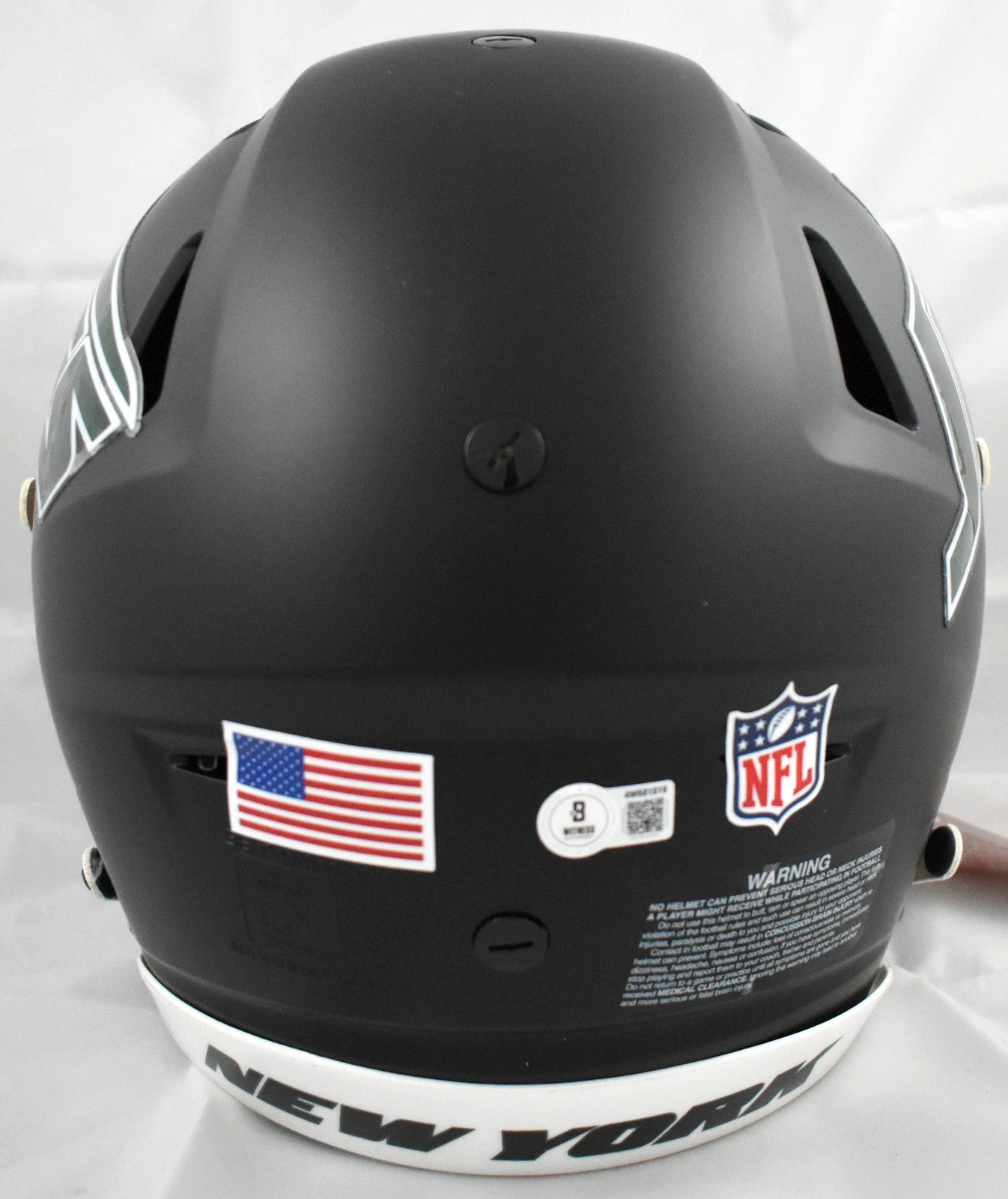 Darrelle Revis Signed New York Jets Full Size 2024 Alternate Speedflex Helmet