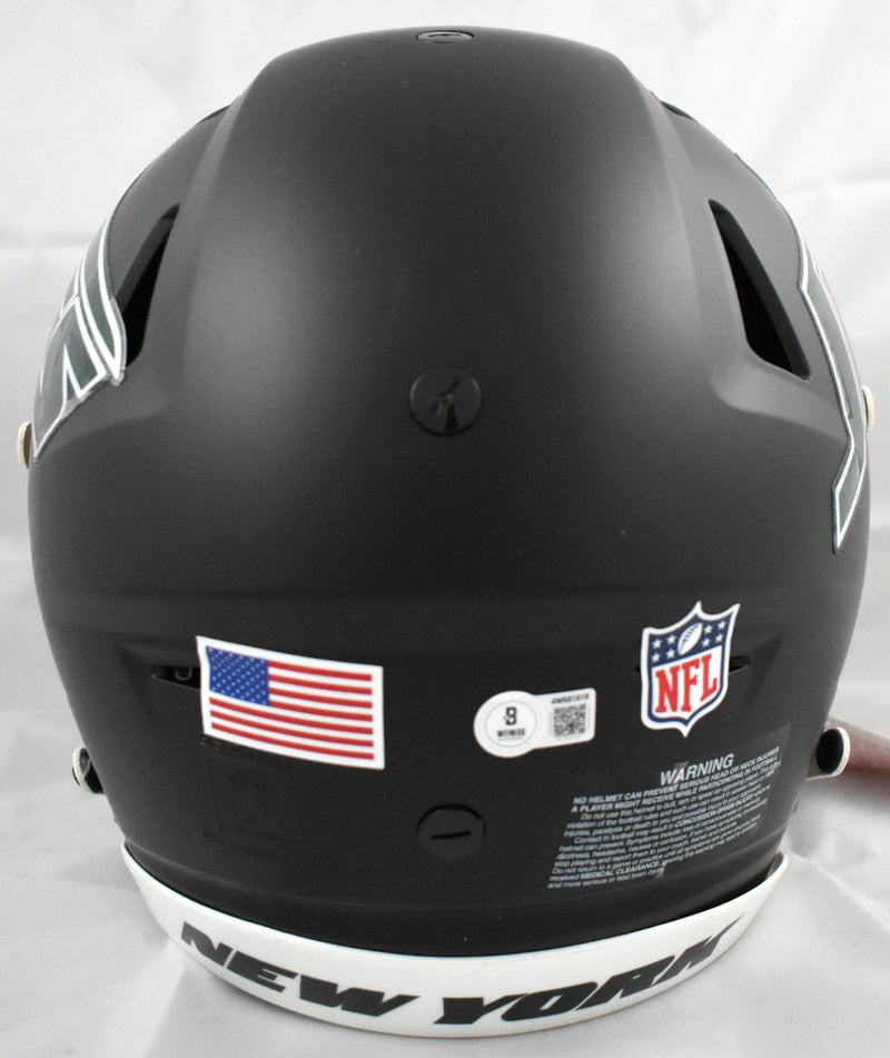 Darrelle Revis Signed New York Jets Full Size 2024 Alternate Speedflex Helmet