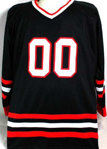 Chevy Chase Signed Clark Griswold Christmas Vacation Hockey Jersey