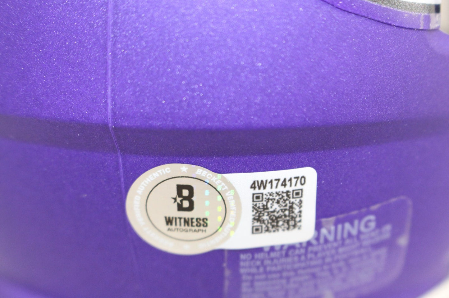 Blake Cashman Signed Minnesota Vikings Mini Helmet (Born to Skol)