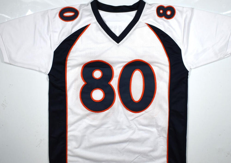 Rod Smith Autographed White Custom Jersey