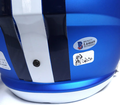Dak Prescott, Amari Cooper & Ezekiel Elliott Dallas Cowboys Blaze Helmet