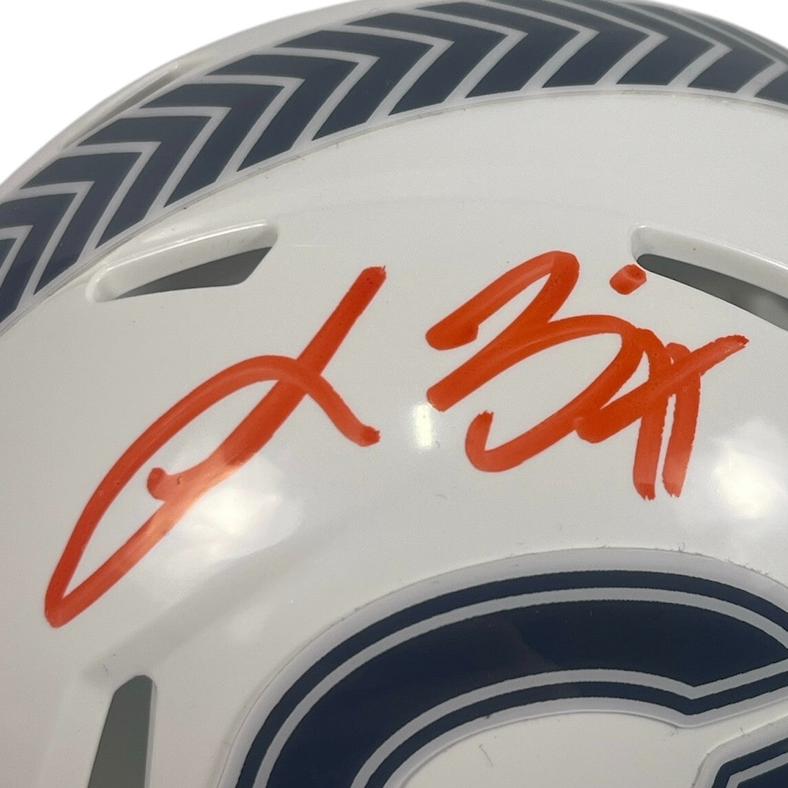 Lance Briggs Signed Chicago Bears Salute to Service 2024 Mini Helmet