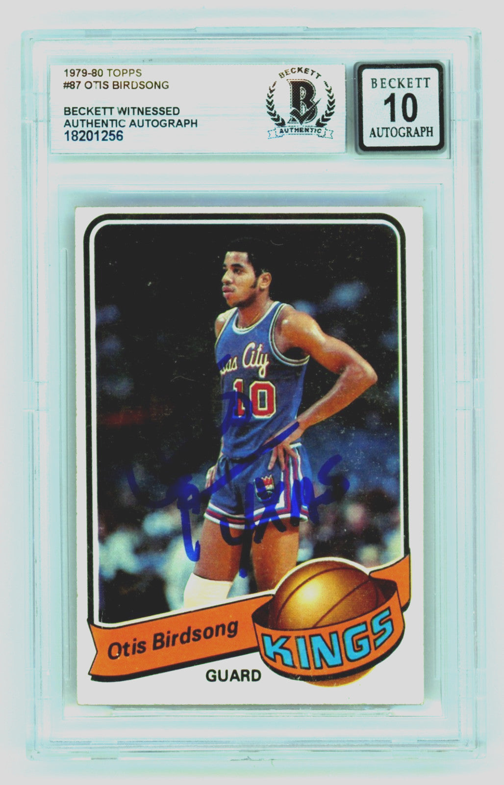 Otis Birdsong Signed 1979-80 Topps Rookie Card #87 BGS 10 Auto