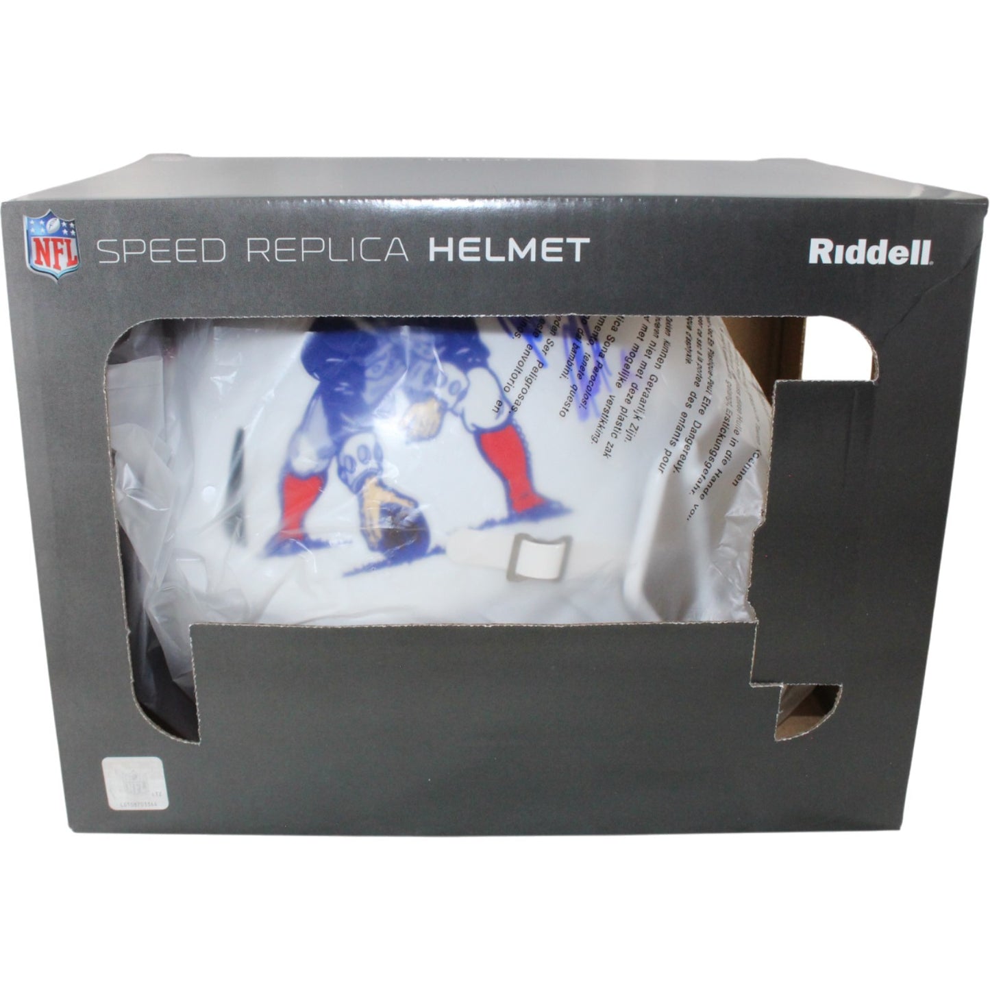 Rob Gronkowski New England Patriots Signed Full Size Throwback Replica Helmet