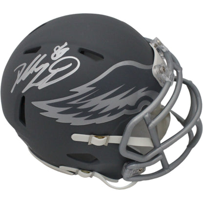 Dallas Goedert Signed Philadelphia Eagles Slate Mini Helmet