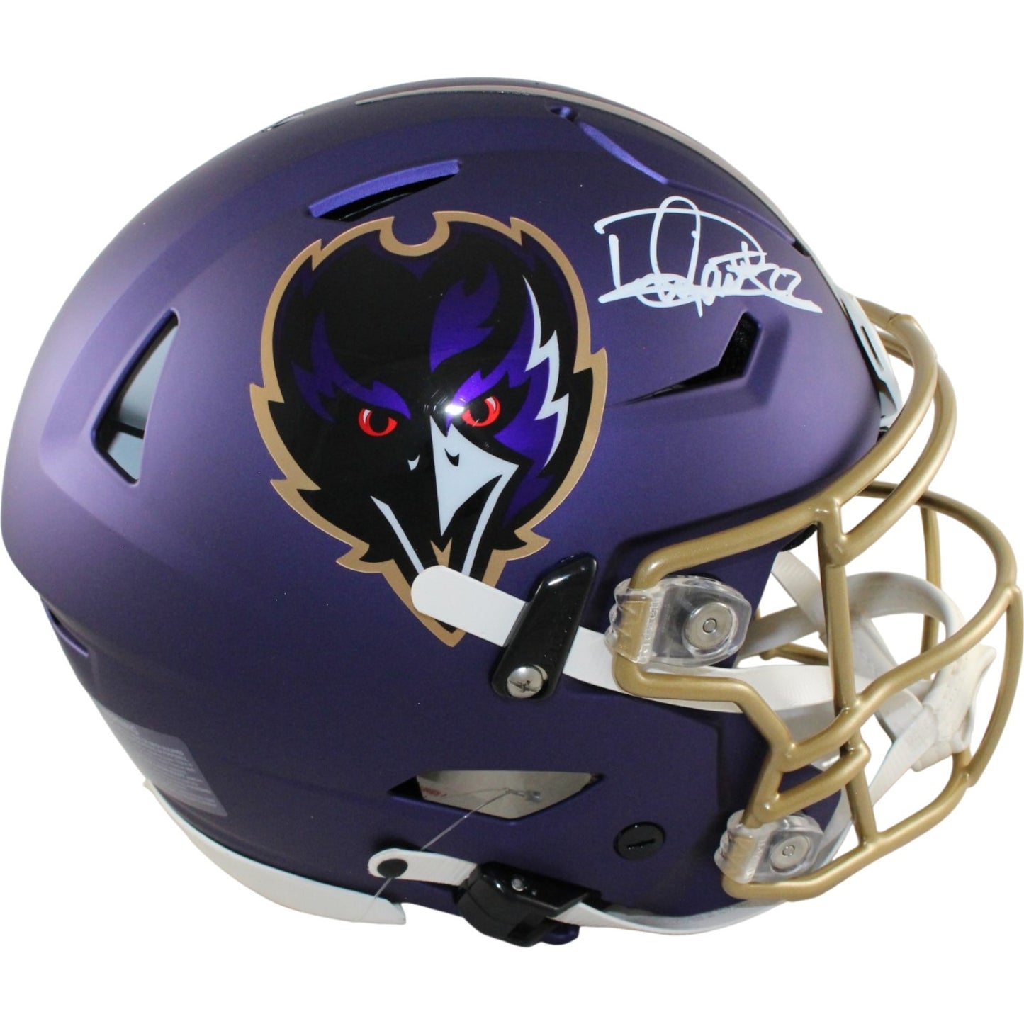 Derrick Henry Signed Baltimore Ravens 2024 Alternate SpeedFlex Helmet