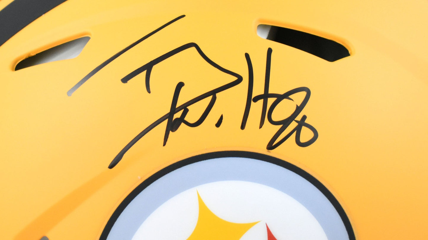 T.J. Watt Signed Pittsburgh Steelers 2025 Alternate Speed Authentic Helmet