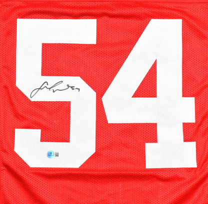 Fred Warner Autographed San Francisco 49ers White Custom Jersey