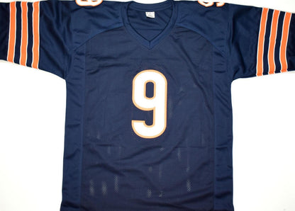 Robbie Gould Autographed Chicago Bears Custom Blue Jersey