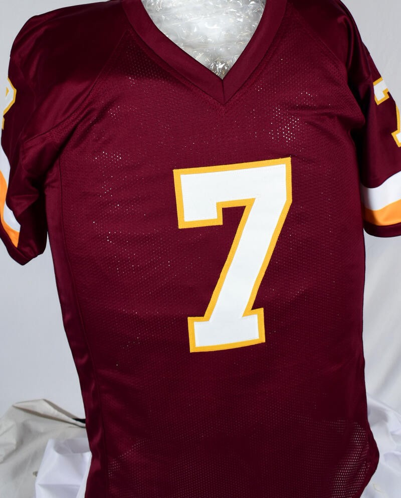 Joe Theismann Signed Washington Maroon Custom Jersey - '83 MVP' Inscription