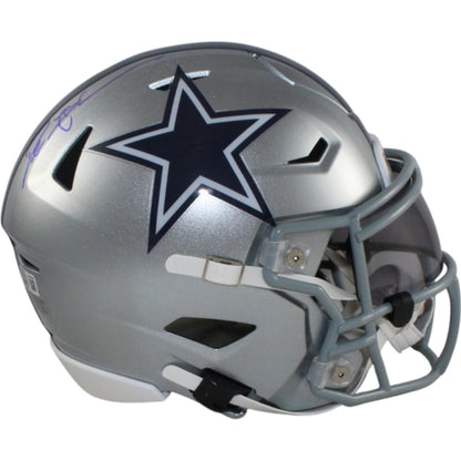 Deion Sanders Dallas Cowboys Autographed Mid-Size Midi Helmet