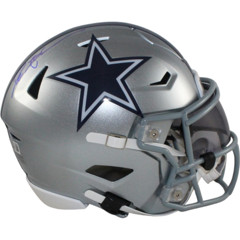 Deion Sanders Dallas Cowboys Autographed Mid-Size Midi Helmet