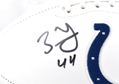 Zaire Franklin Signed Indianapolis Colts Logo Football