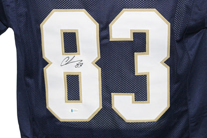 Chase Claypool Signed College Style Custom Football Jersey (BAS COA)