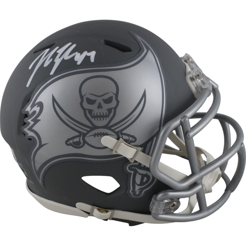 John Lynch Signed Tampa Bay Buccaneers Slate Mini Helmet Beckett