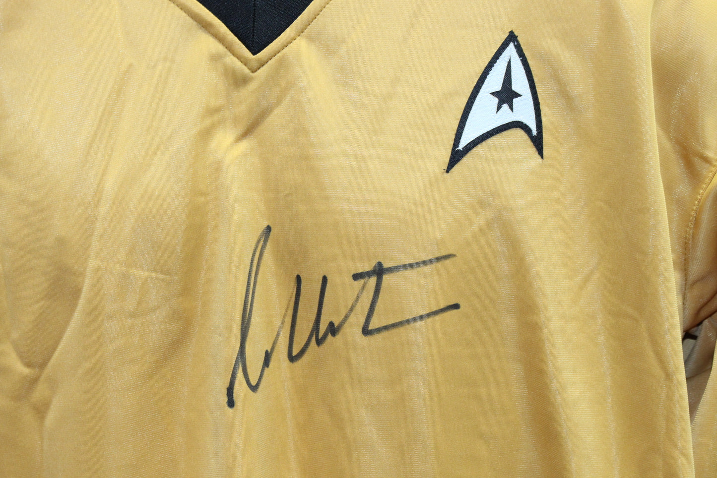 William Shatner Autographed Star Trek Uniform Shirt (Beckett COA)