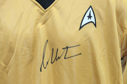 William Shatner Autographed Star Trek Uniform Shirt (Beckett COA)
